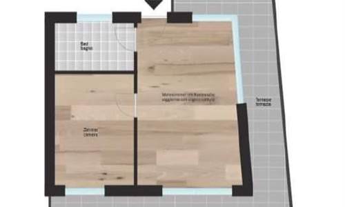 ZONA CENTRO: BILOCALE RISTRUTTURATO CON TERRAZZO