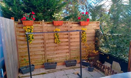 LAGHETTI DI EGNA: BILOCALE CON TERRAZZO E PICCOLO GIARDINO