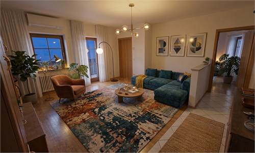 CORNAIANO: QUADRILOCALE CON GARAGE E TERRAZZO